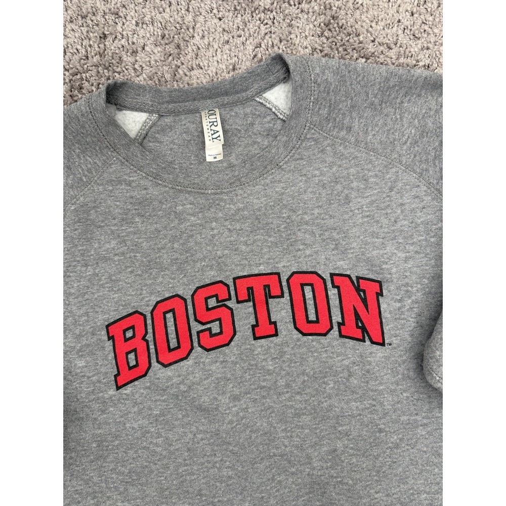 Men's BOSTON Crewneck Sweatshirt Size M